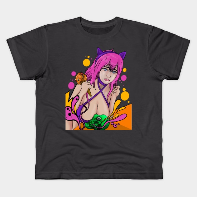 Anime Kids T-Shirt by Blunts